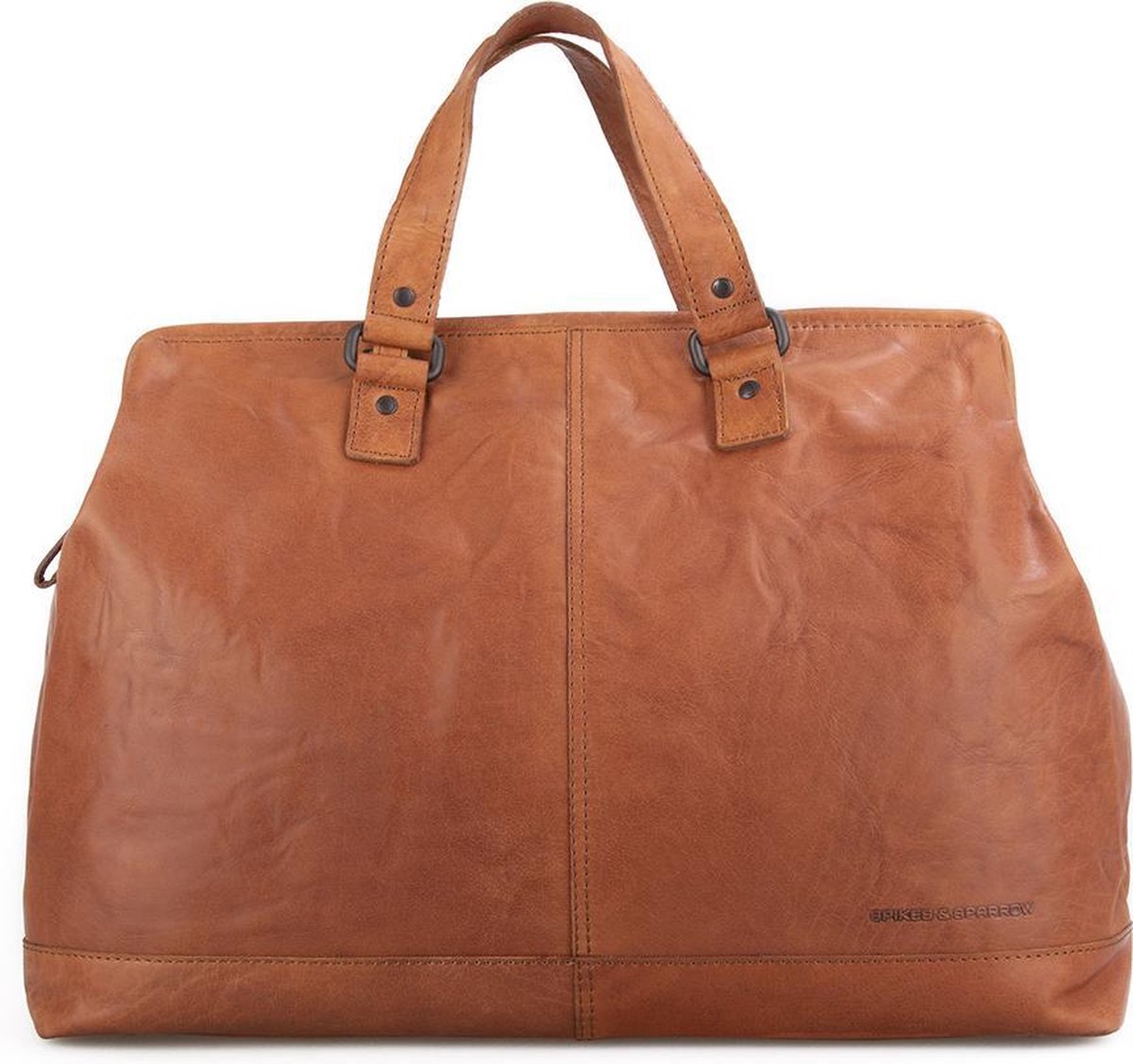 Leren Weekendtas - Silverado - Brandy Cognac