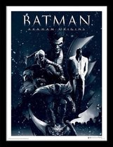 BATMAN ARKHAM ORIGINS - Montage - Framed Print 30x40cm