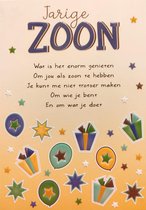 Kaart - Intense - Jarige Zoon - TE043-D