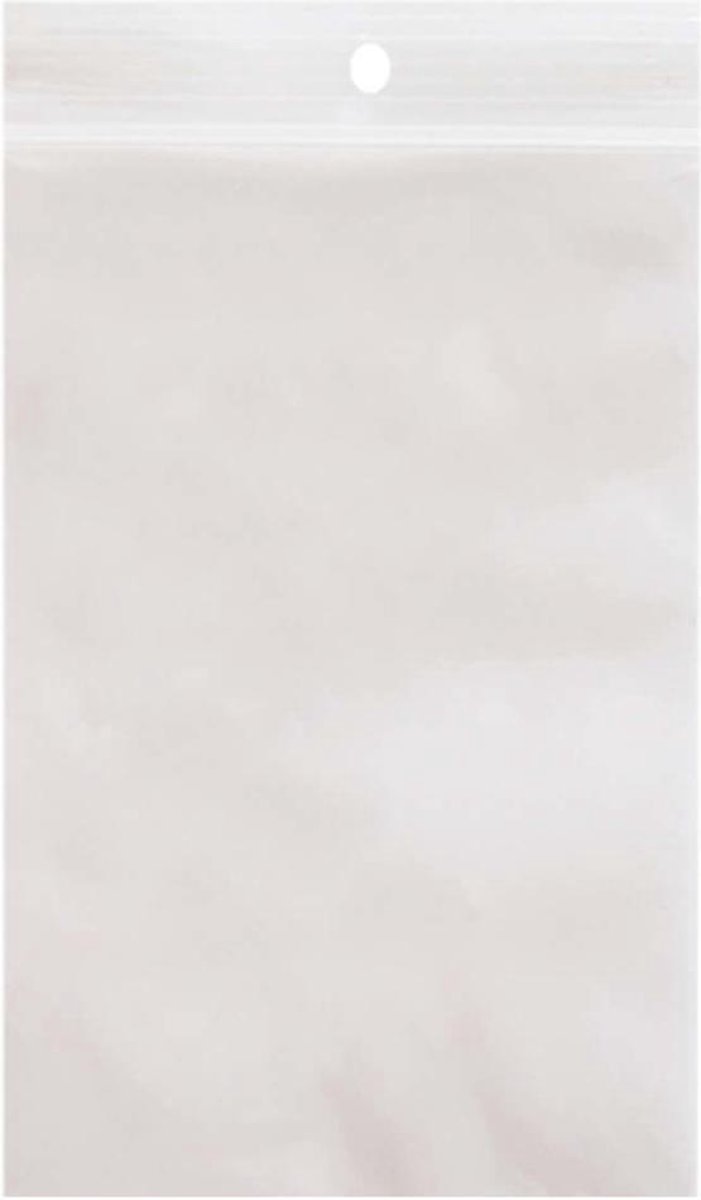 1000x Gripzakken 120x180mm 50 micron Dik Kwaliteit Sealbags Ziplock