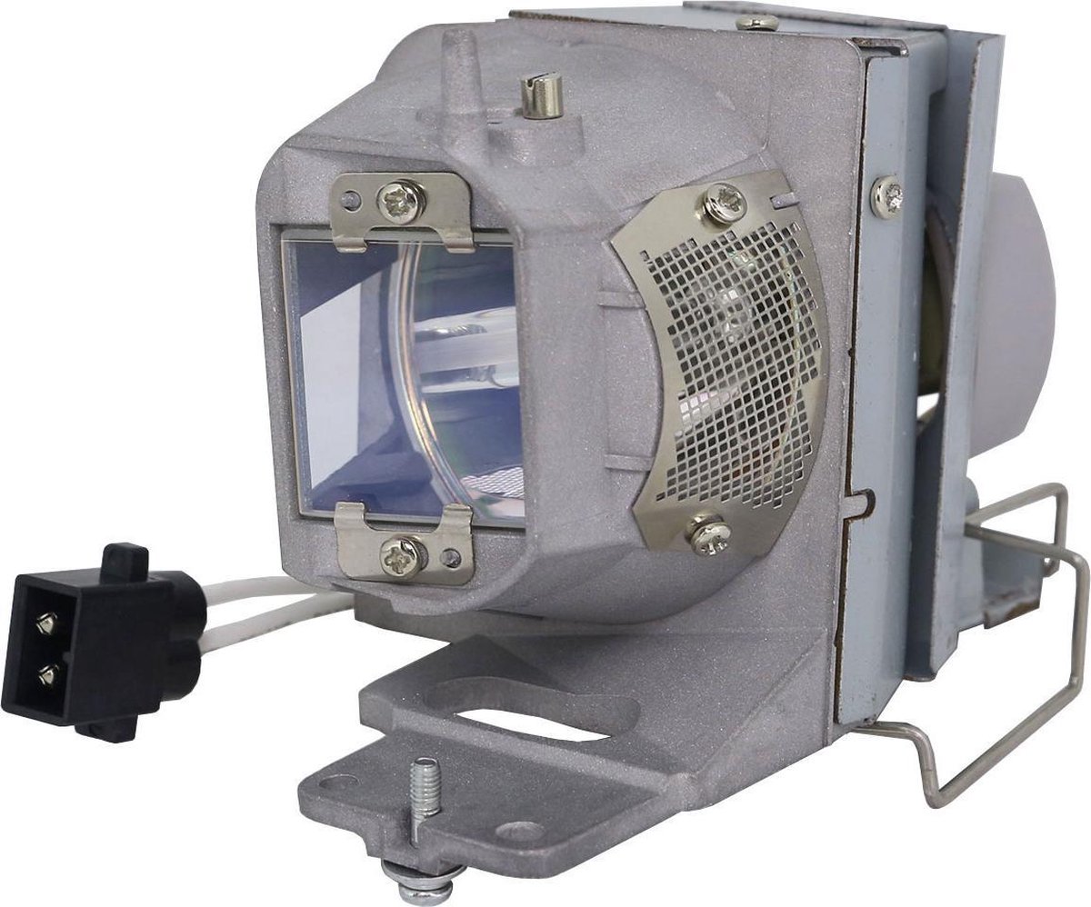 Beamerlamp geschikt voor de OPTOMA W316ST beamer, lamp code BL-FP210A / SP.70201GC01. Bevat originele P-VIP lamp, prestaties gelijk aan origineel.