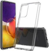 Voor Samsung Galaxy A82 5G Schokbestendig Krasbestendig TPU + Acryl Beschermhoes (Transparant)