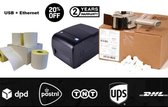 Labelprinter + 3.600 Verzendetiketten (102x152mm) A6 formaat (PostNL - DHL - DPD - UPS - Sendcloud - FedeX - UPS)