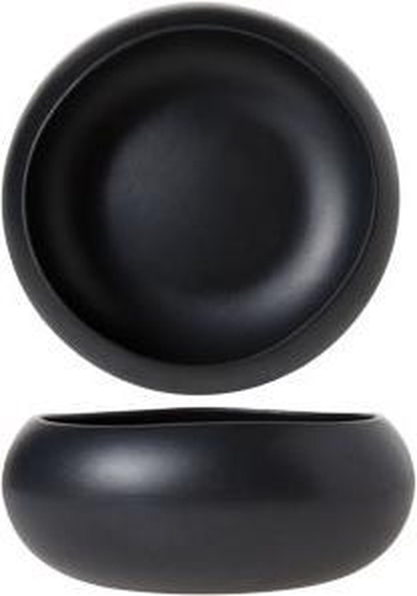 Cosy&Trendy Black mat kom - Ø 16 cm - Set-4