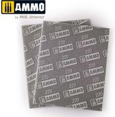 AMMO MIG 8557 Sanding Sponge Sheet - 220 grit Schuur-papier, blok of stick