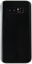 - ADEL Siliconen Back Cover Softcase Hoesje Geschikt voor Samsung Galaxy Note 8 - Doorzichtig Transparant