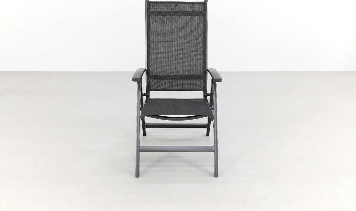Kettler Easy chaise de jardin réglable - Anthracite