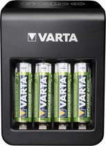 Varta Batterij oplader - LCD Plug Charger inclusief 4x AA 2100 mAh