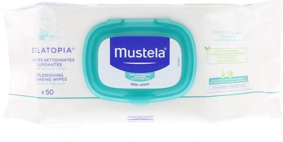 Mustela Lingettes Nettoyantes Bio 60 Pièces