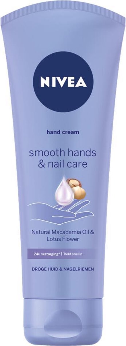 Nivea Smooth Hands & Nail Care Handcrème - 100 ml