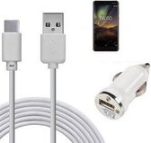 Nokia 6 2018 Autolader USB C