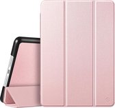 Hoes geschikt voor iPad 2017 / 2018 bookcase Rosegoud 9.7 Inch - Hoes geschikt voor iPad 2018 Hoes 9.7 - Hoes geschikt voor iPad 2017 Hoes smart cover Trifold - Ntech