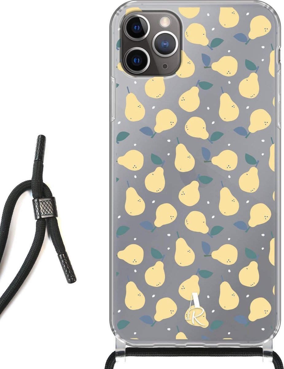 iPhone 11 Pro Max hoesje met koord - Pears