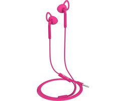 Stereo Oordopjes UP400 Active Sport, Roze - Kunststof - Celly