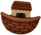 Bazooples knoop ark van noah, 2.0 cm x 2.0 cm, 4 stuks