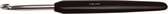 KnitPro Haaknaalden softgrip aluminium 4.00mm zwart.