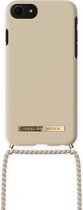 iDeal of Sweden Ordinary Phone Necklace Case voor iPhone 8/7/6/6s/SE Creme Beige