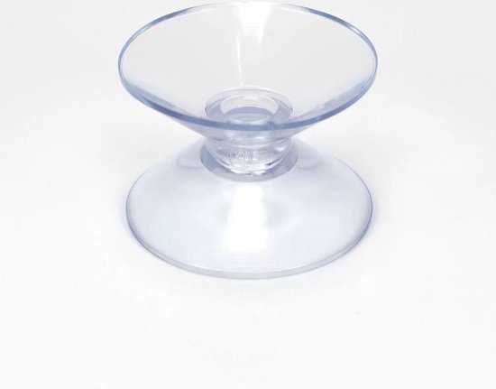 5 Pièces - Ventouse 40mm Double Face - Transparent