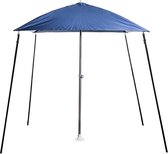 Bimini Parasol Boot telescopisch BLAUW