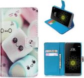 LG G5 Hoesje Wallet Case Snoepjes