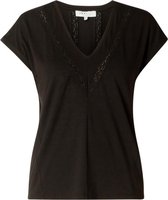 IVY BEAU Uta Jersey Shirt - Black - maat 42