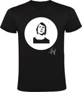 Johan Cruijff Dames t-shirt | ajax | Zwart