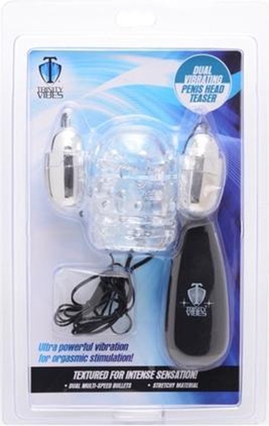 Trinity Vibes Dual Vibrerende Eikelstimulator Dildo Vibrator Penis Penispomp Bol Com