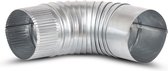 Bocht 90° Gegalvaniseerd 0.5mm (150mm)