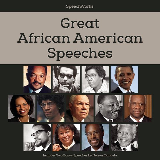 Great African American Speeches - cover