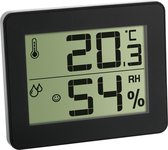 TFA Dostmann 30.5027.01 Thermo- en hygrometer Zwart