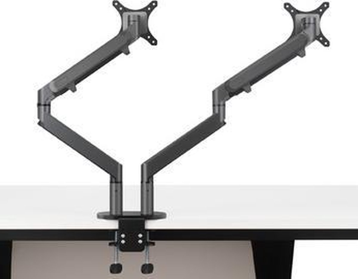 ALBA TFT/LCD monitorarm MHARMD N, 2-voudig, zwart