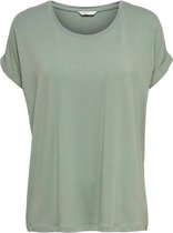 Only T-shirt Onlmoster S/s O-neck Top Noos Jrs 15106662 Shadow Dames Maat - L