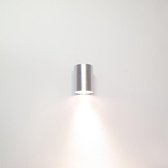 Wandlamp Roulo 1  Aluminium GU10