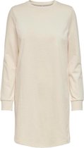 Only Jurk Onldreamer Life Crew Neck Dress Swt 15246094 Birch Dames Maat - XS