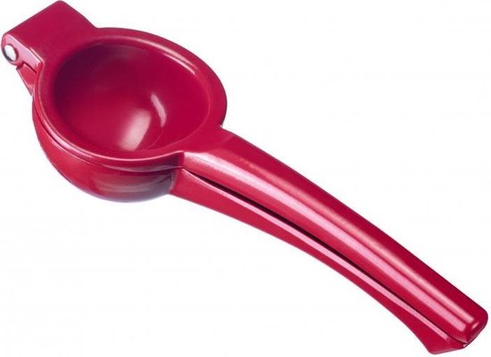 Westmark Citruspers met tanghandgreep, diameter: ca. 7 cm, aluminium, voedselveilige coating, Juicy, rood, 30952270 van Westmark — afbeelding 3