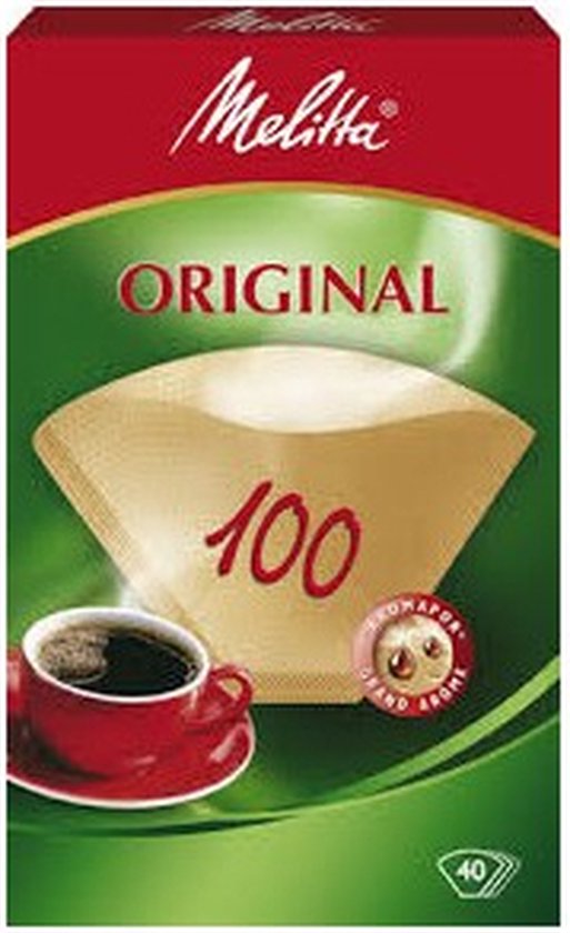Melitta - Filters - 100/40 Bruin