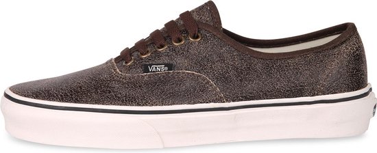 Vans - Dames Sneakers Vans Authentic Cracked - Bruin - Maat 38 | bol.com