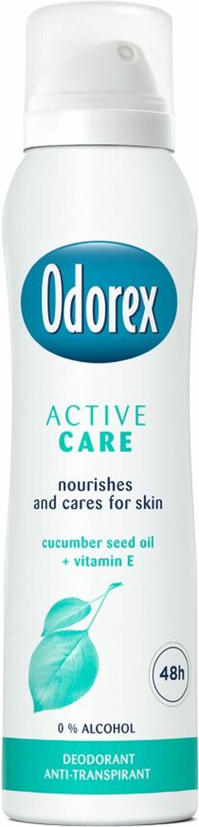 Goedkoopste Odorex Active Care Anti-Transpirant Deodorant Spray - 6x 150ml - Voordeelverpakking