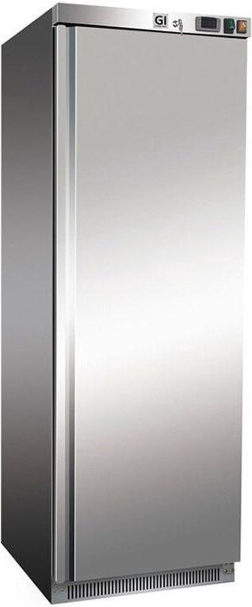 Gastro-Inox RVS Vriezer 400 Liter, Statisch Gekoeld Met Ventilator, Gastro-Inox 201.107