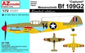 AZ | Messerschmitt BF109-G2 captures | AZ7496 | 1:72