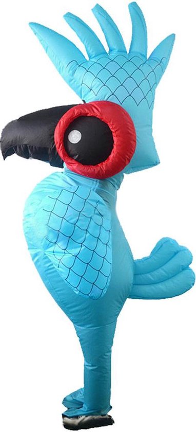 Costume Opblaasbaar' oiseau de paradis Costume de mascotte bleu - Taille  unique -... | bol