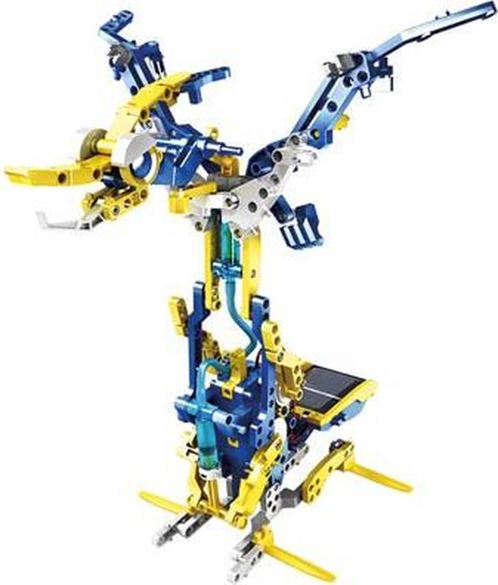 Velleman Educatieve Robot bouwkit, Bouwkit Op Zonne-Energie - 12-In-1 (KSR17) Speelgoedrobot, Solar, STEM Constructiespeelgoed