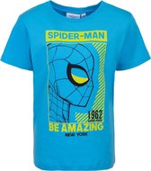 Spider-Man - T-shirt - Blauw - 4 jaar - 104cm