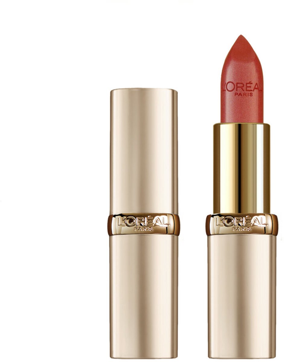 3x L'Oréal Color Riche Satin 108 Brun Cuivre Lippenstift