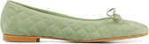 Mace  Ballerina's Dames / Damesschoenen  - Suède - M1106 - Groen - Maat 41