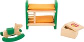 Poppenhuis meubels - Kinderkamer - Houten speelgoed vanaf 3 jaar