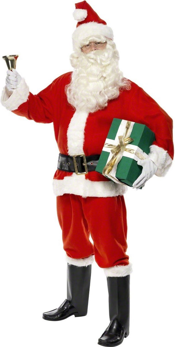 "Kerstmanpak voor mannen - Verkleedkleding - Medium"