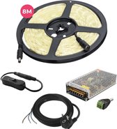 Lagiba 12V LED strip set - 800 cm - 3000K - 115.2 Watt