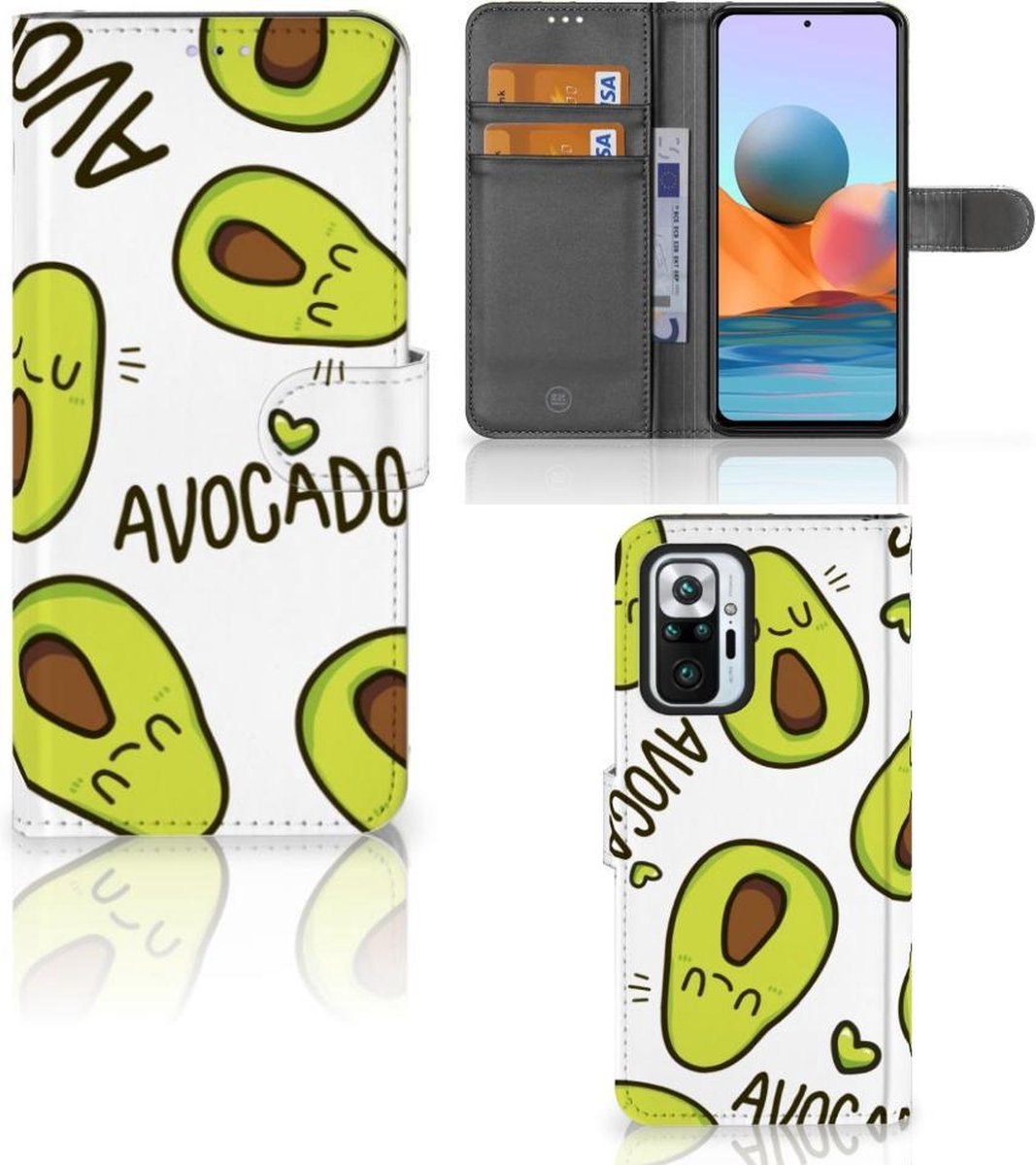 Xiaomi Redmi Note 10 Pro Leuk Hoesje Avocado Singing