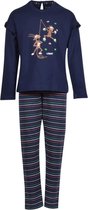 Meisjes-Dames pyjama, donkerblauw